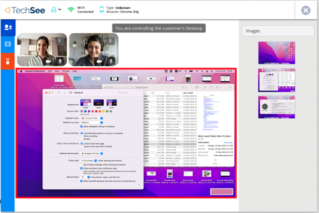 Remote Desktop Support on TechSee Live